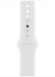 Умные часы Apple Watch Series SE MNTJ3 Gen 2 44 мм M/L Aluminium Case, silver/white Sport Band (Серебристый, Белый )