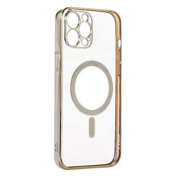 Чехол-накладка для iPhone 13 J-CASE ободок золото