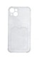 Чехол-накладка для iPhone 14 Plus VEGLAS силикон прозрачный