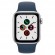 Часы Apple Watch SE GPS 44mm Aluminum Case with Sport Band (MKQ43RU/A) 2021 (серебристый, Синий)