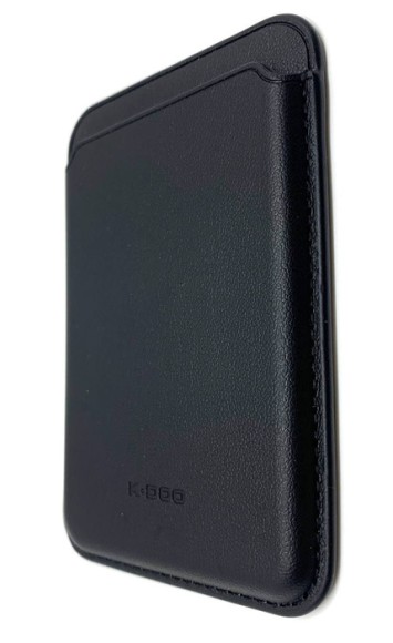 Чехол бумажник KZDOO Leather Wallet Magsafe черный