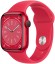 Умные часы Apple Watch Series 8 MNUR3 45 мм S/M Aluminium Case GPS, (PRODUCT)RED Sport Band (Красный, Красный )