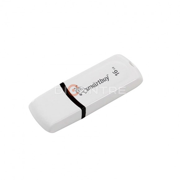 USB 2.0 SmartBuy 16Gb Paean White