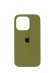 Чехол-накладка для iPhone 14 Pro Max Silicone Case хаки