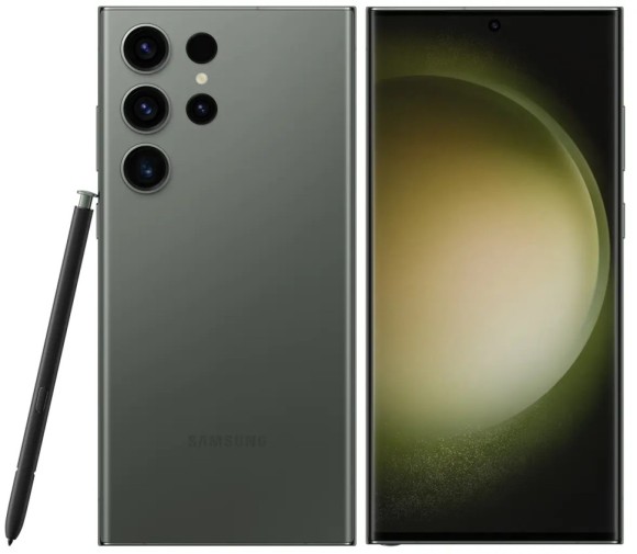 Смартфон Samsung SM-S9180 Galaxy S23 Ultra 12/256 ГБ, Dual: nano SIM + eSIM, не РСТ (Зеленый)