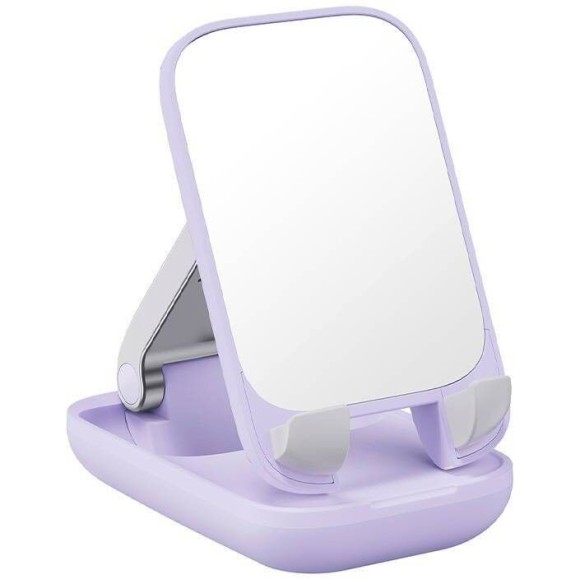 Подставка для смартфона Baseus Seashell Folding Phone Stand Moon Purple (B10551500211-00)