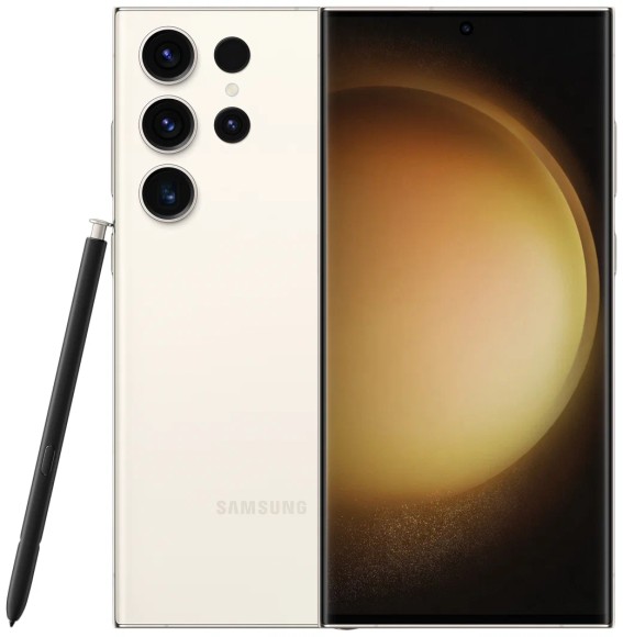 Смартфон Samsung SM-S918B Galaxy S23 Ultra 12/256 ГБ, не РСТ (Бежевый)