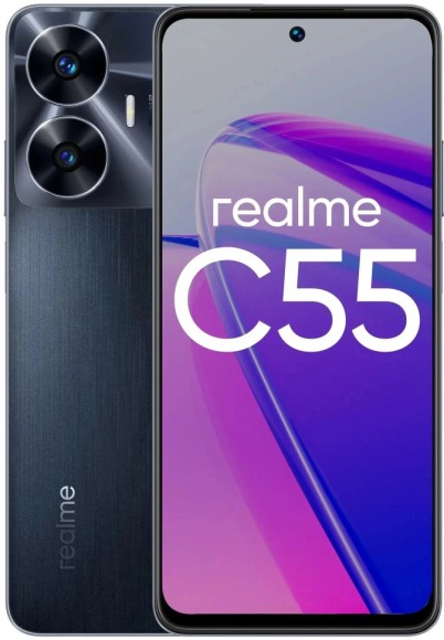 Смартфон Realme C55 RMX3710 8/256 Gb (Черный)