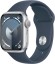 Умные часы Apple Watch Series 9 45мм/S/M MR9D3 корпус серебристый Aluminium GPS Sport Band ремешок грозовой синий  (Серебристый, Синий)