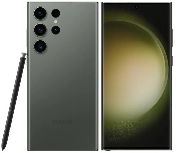 Смартфон Samsung  SM-S9180 Galaxy S23 Ultra  12/512 ГБ, Dual: nano SIM + eSIM, не РСТ, Snapdragon 8 Gen 2 (Зеленый)