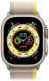 Умные часы Apple Watch Ultra MNHD3 49 мм S/M Titanium Case, титановый/желто-бежевый Trail Loop (Желто-бежевый)