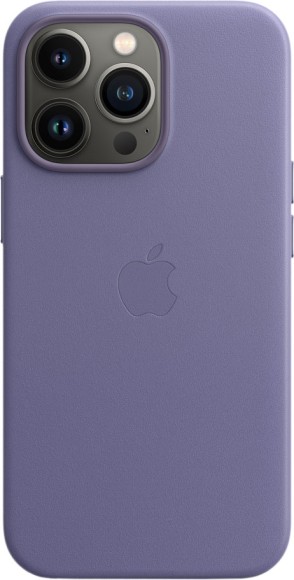 Чехол-накладка для iPhone 13 Pro Max Leather Case MagSafe фиолетовый