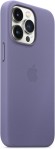 Чехол-накладка для iPhone 13 Pro Max Leather Case MagSafe фиолетовый