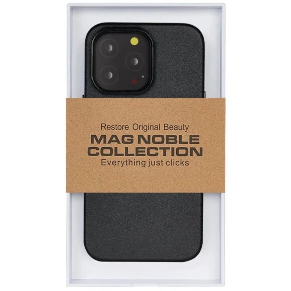 Чехол-накладка для iPhone 14 Pro Max KZDOO Mag Noble черный