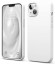 Чехол-накладка для iPhone 14 Plus Silicone Case белый