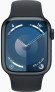 Умные часы Apple Watch Series 9 45 мм/S/M MR993 Aluminium Case GPS, midnight Sport Band (Темная ночь, Темная ночь)