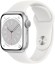 Умные часы Apple Watch Series 8 41 мм/S/M  MP6L3 Aluminium Case, silver/white Sport Band (Серебристый, Белый )