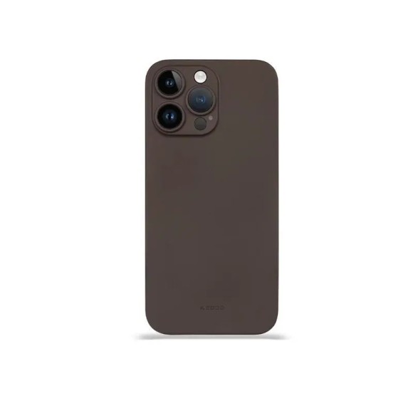 Чехол-накладка для iPhone 15 Pro Max KZDOO Air Skin коричневый