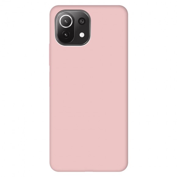 Чехол-накладка Xiaomi Mi 11Lite копия розовый