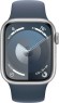 Умные часы Apple Watch Series 9 GPS 41мм/M/L MR913  корпус серебристый Sport Band ремешок (Серебристый, Ледяной синий)