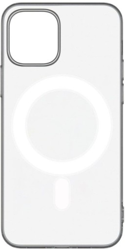 Чехол-накладка для iPhone 15 Pro Max Breaking MagSafe прозрачный