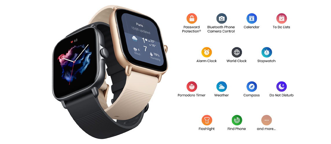 Часы Amazfit GTS 3