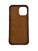 Чехол-накладка для iPhone 12/12 Pro Leather Case крокодил черный