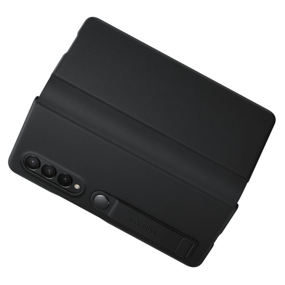 Чехол (клип-кейс) для Samsung Galaxy Z Fold3 Leather Flip Cover (EF-FF926LBEGRU) (черный) Чехол (клип-кейс) для Samsung Galaxy Z Fold3 Leather Flip Cover (EF-FF926LBEGRU) (черный)