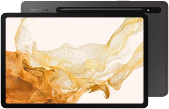 Планшет Samsung Galaxy Tab S8 SM-X700,, 8 ГБ/128 ГБ, Wi-Fi + Cellular, со стилусом Графитовый