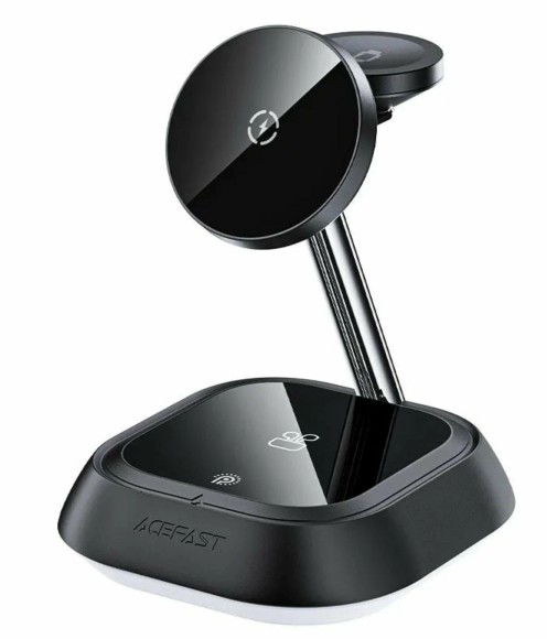 ACEFAST E16 desktop 3-in-1 wireless charging holder черный