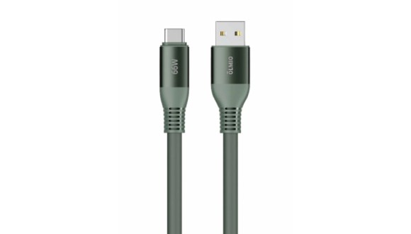 Type-C OLMIO SHIELD 66W 6A 1.2м зеленый