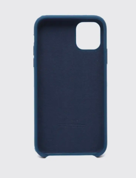 Чехол-накладка для iPhone 11 Pro Max Silicone Case темно-синий