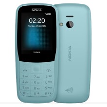 Телефон Nokia 220 4G Dual sim (голубой)