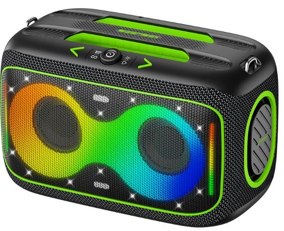 Портативная Акустика SoonBox S3000 MAX Черный-оранжевый Портативная Акустика SoonBox S3000 MAX Черный-оранжевый