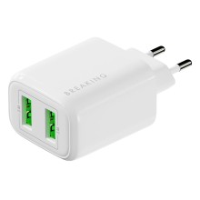 СЗУ Breaking P-02 2USB-A  белый