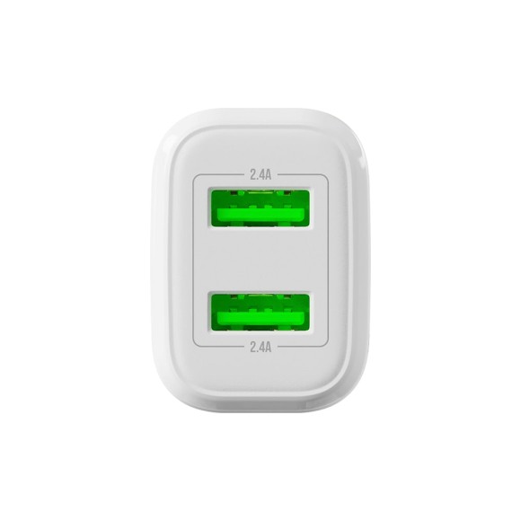 СЗУ Breaking P-02 2USB-A  белый