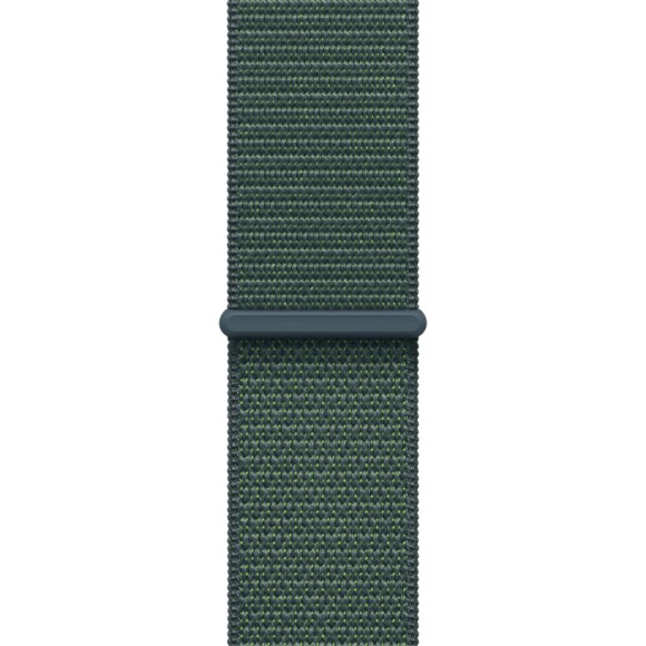 Умные часы  Apple Watch Series SE 2024 44мм MXEW3  корпус алюминий  сияющая звезда Sport Loop ремешок зеленого цвета  (Starlight, Green)