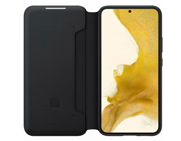 Чехол-книжка Samsung Smart LED View Cover для Galaxy S22 Plus (EF-NS906PBEGRU) (черный)