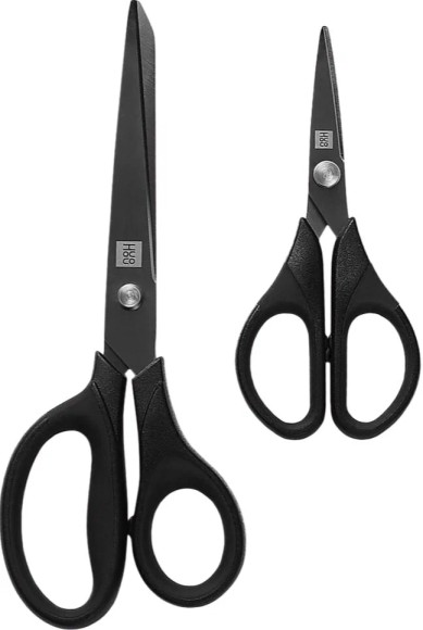 Набор ножниц Xiaomi Huo Hou Titanium (2 шт.) Набор ножниц Xiaomi Huo Hou Titanium (2 шт.)