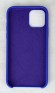 Чехол-накладка для iPhone 11 Pro Max Silicone Case полуночно-синий