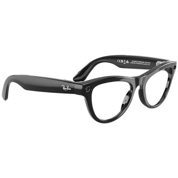Умные очки Ray-Ban Meta Skyler (Gen 2) RW4014 601/1M52 Shiny Black,Graph Transitions Green