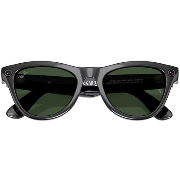 Умные очки Ray-Ban Meta Skyler (Gen 2) RW4014 601/1M52 Shiny Black,Graph Transitions Green