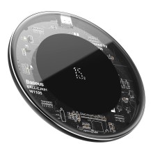 Беспроводное зарядное устройство Baseus Simple Wireless Charger 15W (Updated Version for Type-C) (WXJK-BA02)