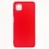 Чехол-накладка Samsung A12 Breaking силикон с микрофиброй красный