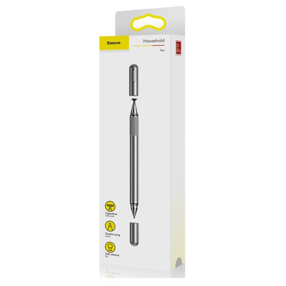 Стилус-ручка Baseus Golden Cudgel Pen ACPCL-0S серебристый Стилус-ручка Baseus Golden Cudgel Pen ACPCL-0S серебристый