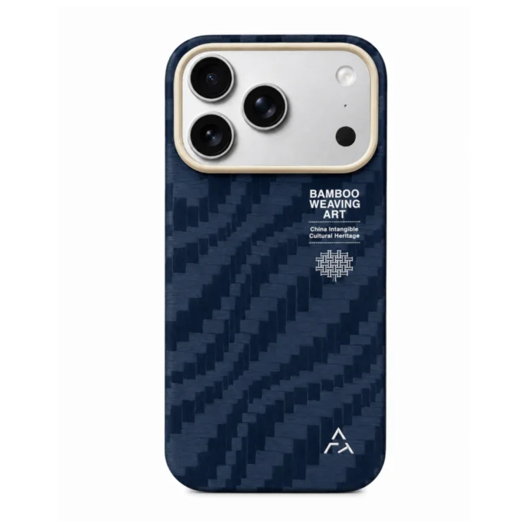 Чехол-накладка для iPhone 17 Pro Max/18 Pro Max Bamboo Shadow Blue