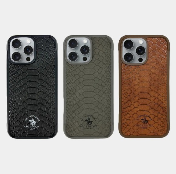 Чехол-накладка для iPhone 15 Pro Santa Barbara Knight коричневый Чехол-накладка для iPhone 15 Pro Santa Barbara Knight коричневый