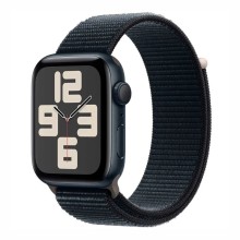 Умные часы Apple Watch SE 2023 GPS 44мм MREA3  корпус из алюминия , Sport Loop ремешок   (Темная ночь, Темная ночь)