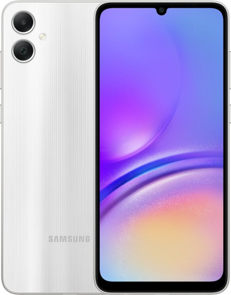 Смартфон Samsung A055 FN/DS Galaxy A05 4/128Gb не РСТ (Silver)
