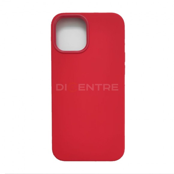 Чехол-накладка Apple iPhone 12 Pro Max Coblue Mag-safe силикон красный